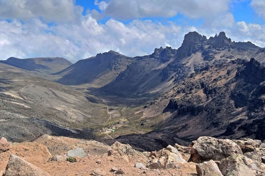 5 days Mt kenya Trekking: up Sirimon down Chogoria Traverse