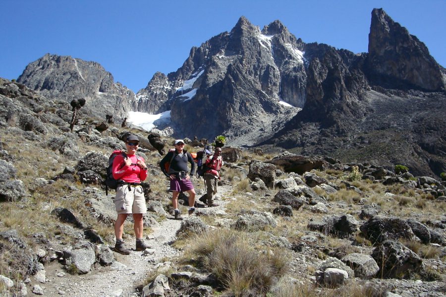 4 Days Mt Kenya Trekking: up Sirimon down Chogoria